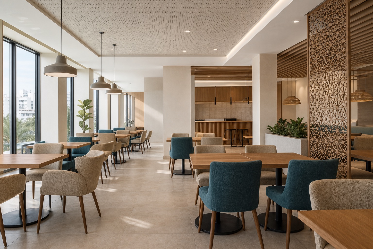 Aménagement de restaurant et café professionnel au Maroc par 3HA
