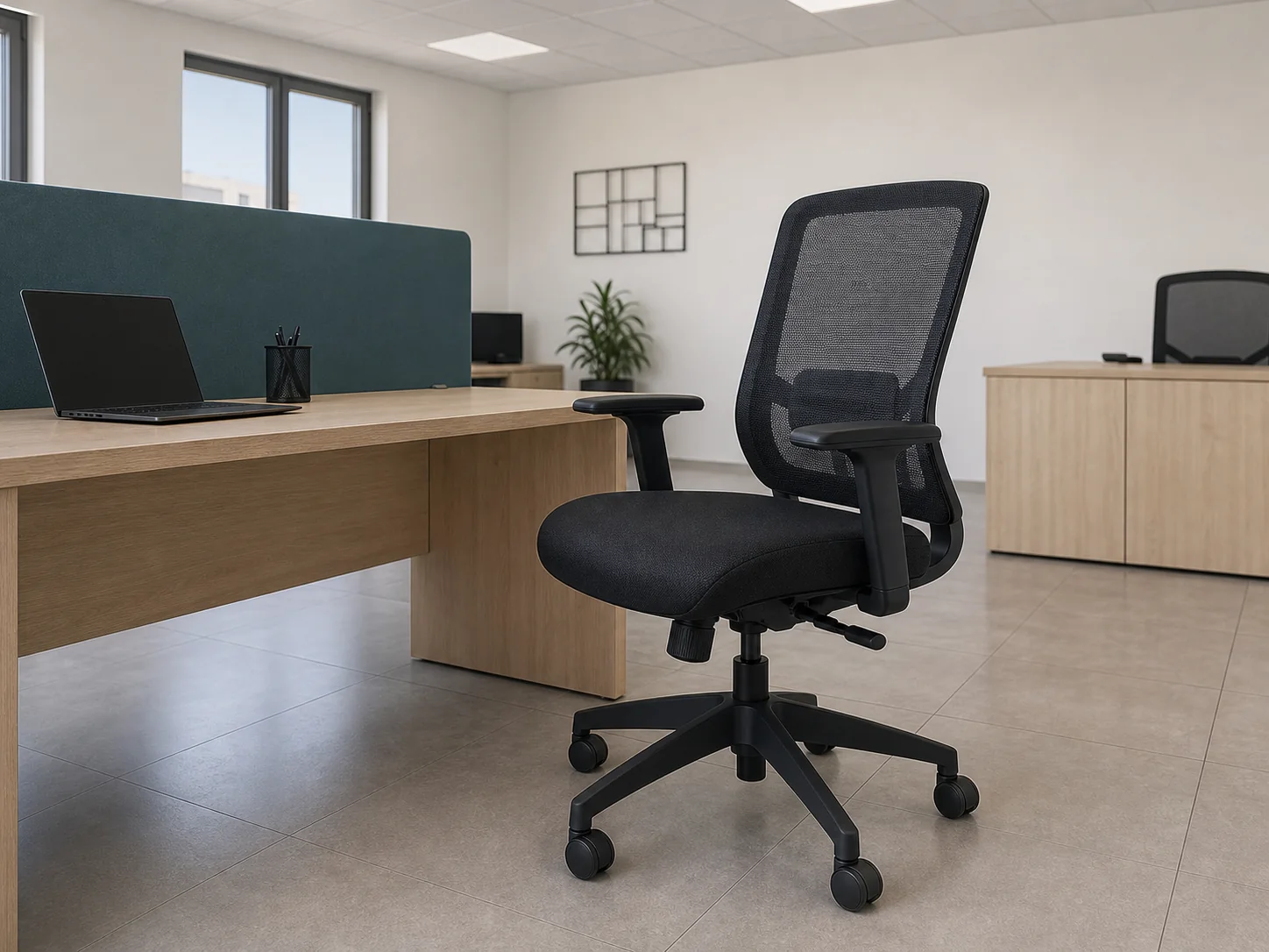 Chaise ergonomique opérateur pour bureau professionnel au Maroc