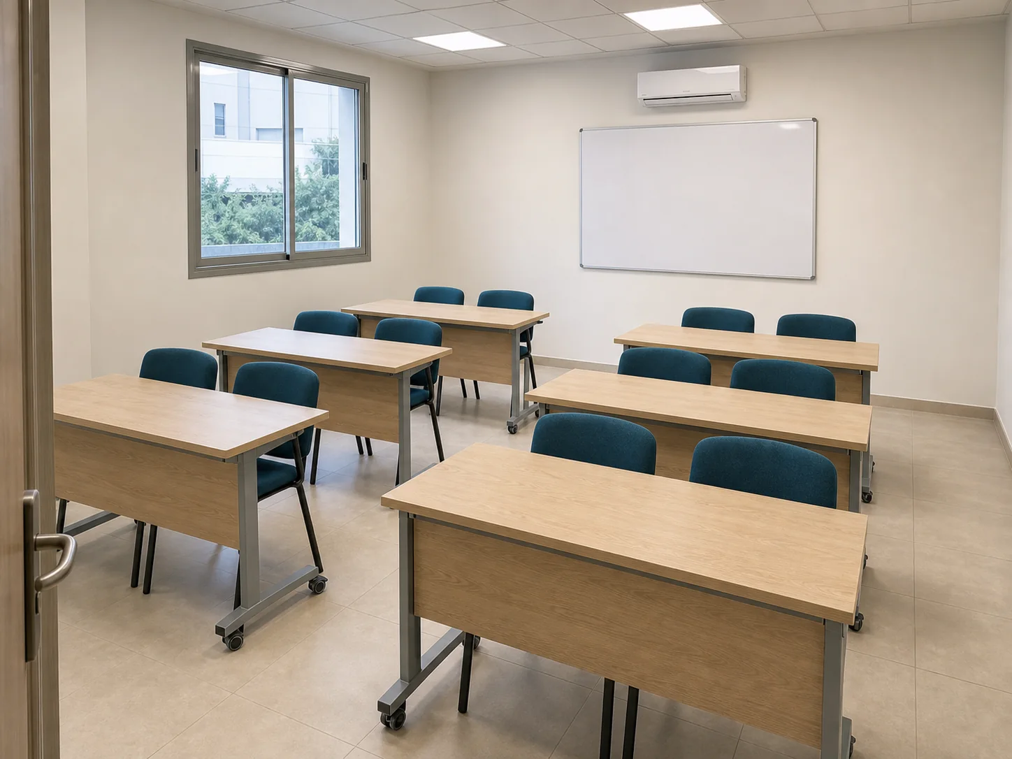 Tables de formation modulables pour école et entreprise au Maroc